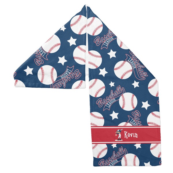 Baseball Sports Towel Folded - Both Sides Showing