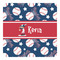 Baseball Square Decal - Medium (Personalized)