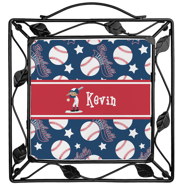 Custom Baseball Square Trivet (Personalized)