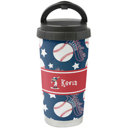 Baseball Stainless Steel Coffee Tumbler (Personalized)