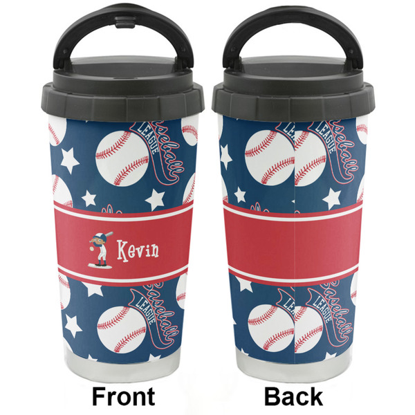 Baseball Stainless Steel Travel Cup - Apvl
