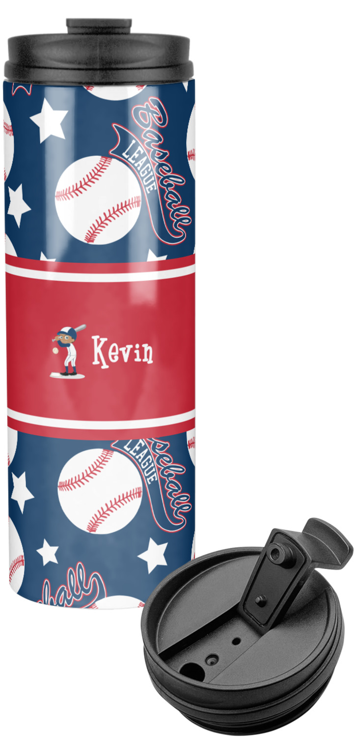 Baseball Stainless Steel Tumbler (Personalized) YouCustomizeIt