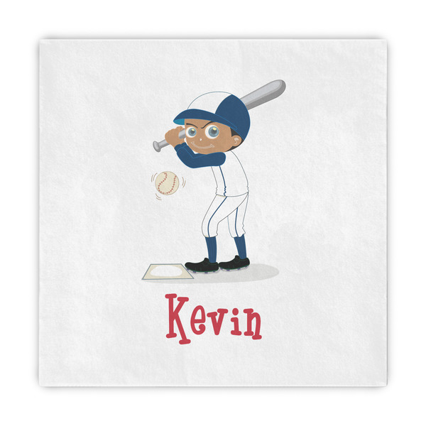 Custom Baseball Decorative Paper Napkins (Personalized)