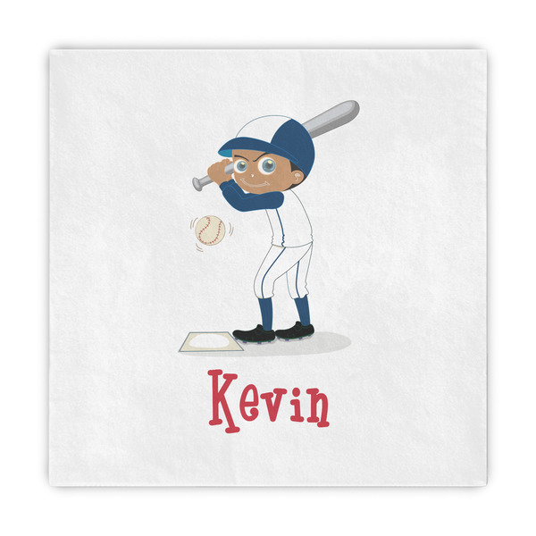 Custom Baseball Standard Decorative Napkins (Personalized)