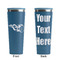 Baseball Steel Blue RTIC Everyday Tumbler - 28 oz. - Front and Back