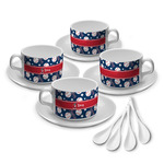 Baseball Tea Cup - Set of 4 (Personalized)