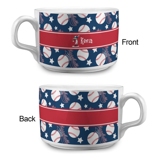 Baseball Tea Cup - Single Apvl
