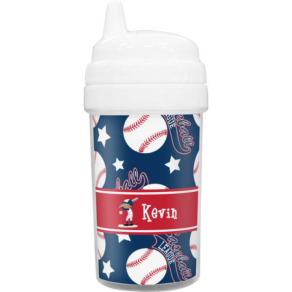 Custom Baseball Toddler Sippy Cup (Personalized)