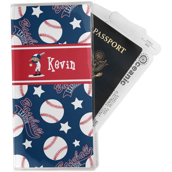 Custom Baseball Travel Document Holder