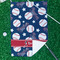 Baseball Waffle Weave Golf Towel - In Context