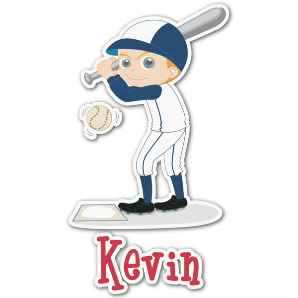 Custom Baseball Graphic Decal - Large (Personalized)