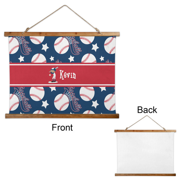 Baseball Wall Hanging Tapestry - Landscape - APPROVAL