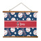 Baseball Wall Hanging Tapestry - Wide (Personalized)