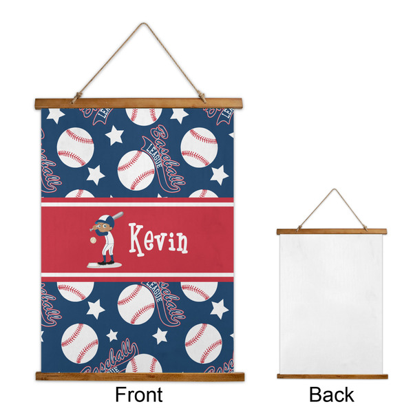 Baseball Wall Hanging Tapestry - Portrait - APPROVAL