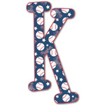 Baseball Letter Decal - Small (Personalized)