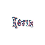 Baseball Name/Text Decal - Custom Sizes (Personalized)