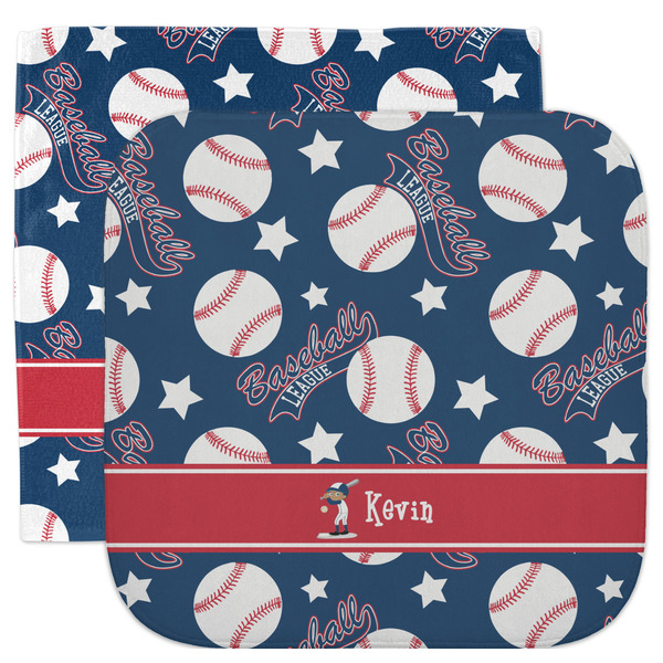 Custom Baseball Facecloth / Wash Cloth (Personalized)