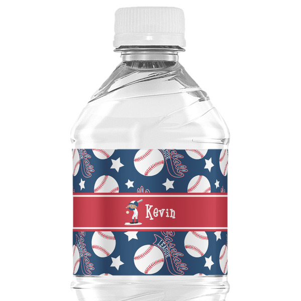 Custom Baseball Water Bottle Labels - Custom Sized (Personalized)