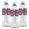 Baseball Water Bottle Labels - Front View