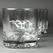 Baseball Whiskey Glasses Set of 4 - Engraved Front