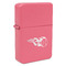 Baseball Windproof Lighter - Pink - Double Sided
