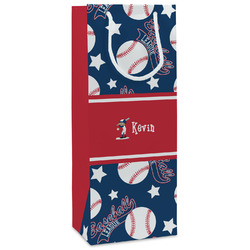 Baseball Wine Gift Bags - Gloss (Personalized)