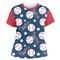 Baseball Womens Crew Neck T Shirt - Main