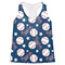 Baseball Womens Racerback Tank Top - 2X Large