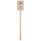 Baseball Wooden 6.25" Stir Stick - Rectangular - Single Stick