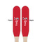 Baseball Wooden Food Pick - Paddle - Double Sided - Front & Back