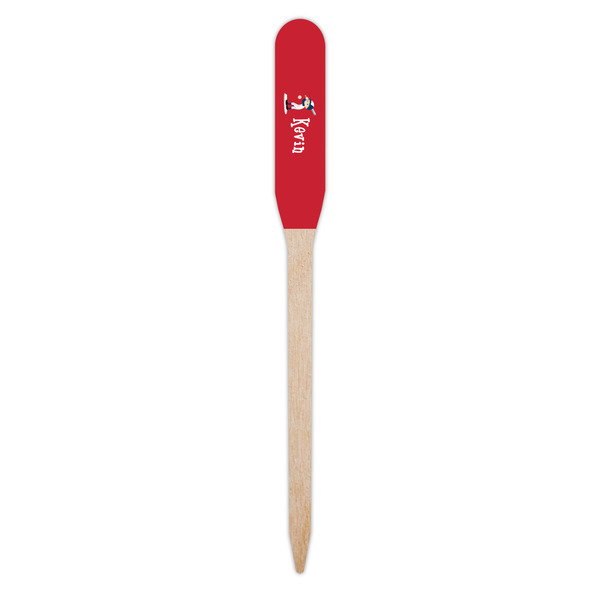 Baseball Wooden Food Pick - Paddle - Single Pick