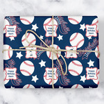 Baseball Wrapping Paper (Personalized)