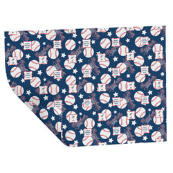 Baseball Wrapping Paper Sheets - Double-Sided - 20" x 28" (Personalized)