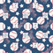 Baseball Wrapping Paper Square