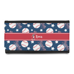 Baseball Leatherette Ladies Wallet (Personalized)