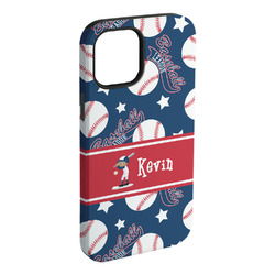 Baseball iPhone Case - Rubber Lined (Personalized)