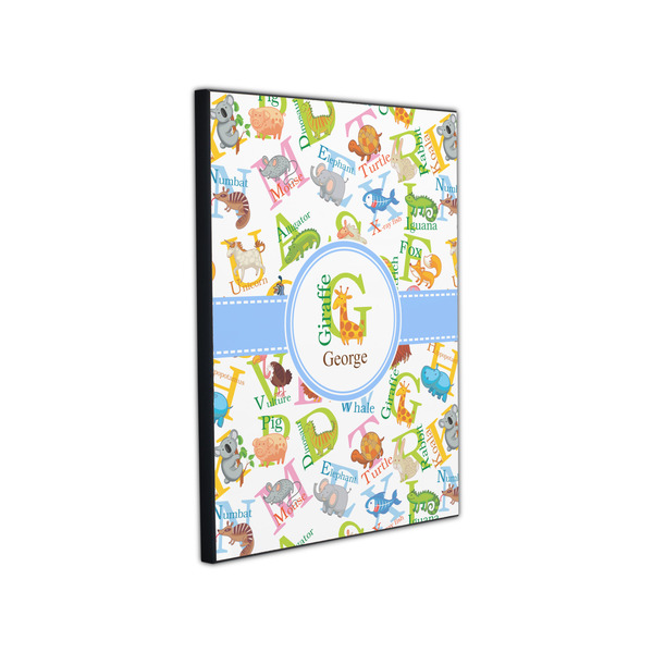 Animal Alphabet 11x14 Wood Print - Angle View