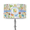 Animal Alphabet 12" Drum Lampshade - ON STAND (Poly Film)