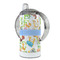 Animal Alphabet 12 oz Stainless Steel Sippy Cups - FULL (back angle)
