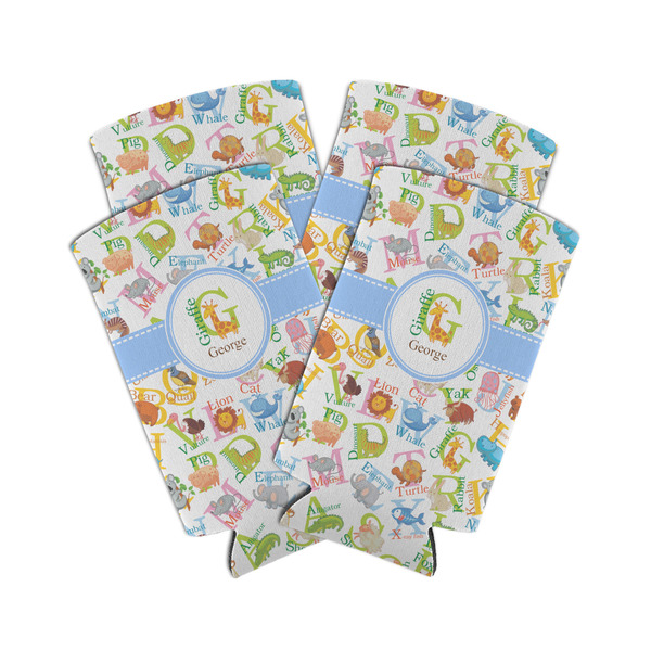 Animal Alphabet 12oz Tall Can Sleeve - Set of 4 - MAIN