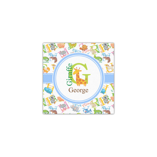 Animal Alphabet 12x12 - Canvas Print - Front View