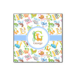 Animal Alphabet Wood Print - 12x12 (Personalized)