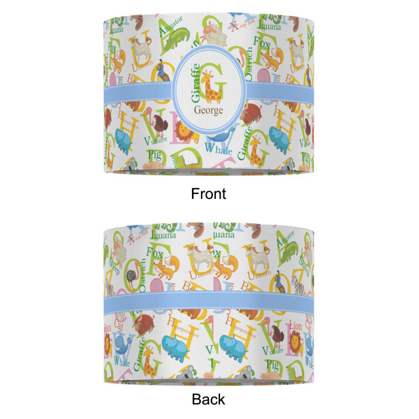 Animal Alphabet 16" Drum Lampshade - APPROVAL (Fabric)