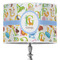 Animal Alphabet 16" Drum Lampshade - ON STAND (Poly Film)