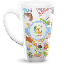 Animal Alphabet Latte Mug (Personalized)