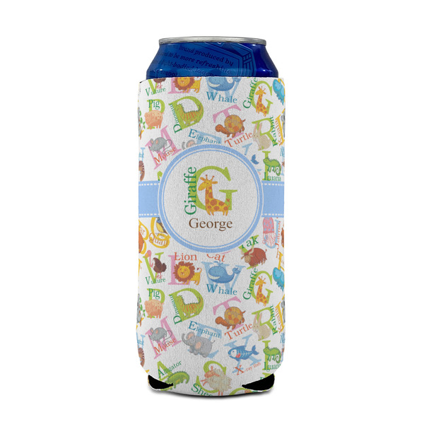 Animal Alphabet 16oz Can Sleeve - FRONT (on can)