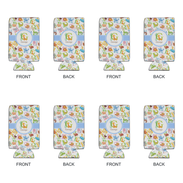 Animal Alphabet 16oz Can Sleeve - Set of 4 - APPROVAL
