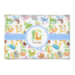 Animal Alphabet 2' x 3' Indoor Area Rug (Personalized)