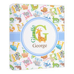 Animal Alphabet Canvas Print - 20x24 (Personalized)