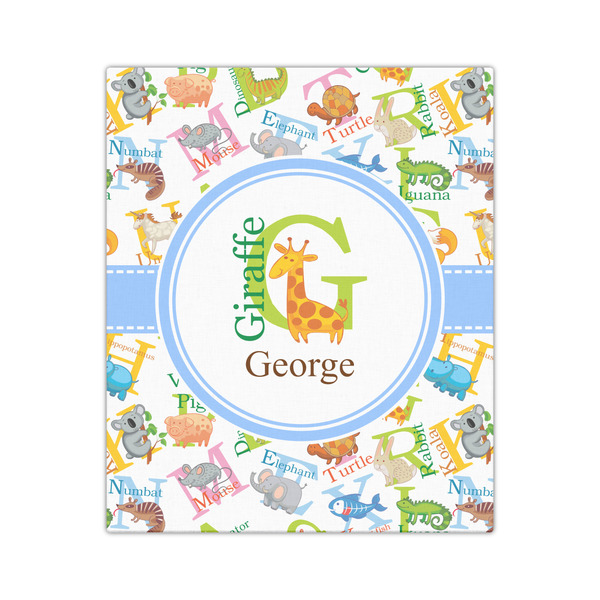 Animal Alphabet 20x24 - Canvas Print - Front View
